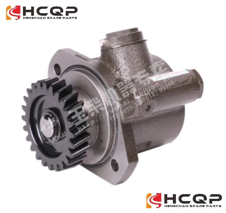 Hcqp Part Diesel Engine Spare Parts Yuchai D0110, D0710, L33L2, A62L1, B7726 Steering Pump Yuchai B7726-3407100A