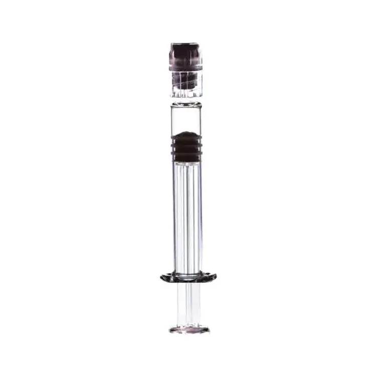 2,25ml 3ml de vidrio de borosilicato esterilizado de grado médico farmacéutica jeringa Luer Lock