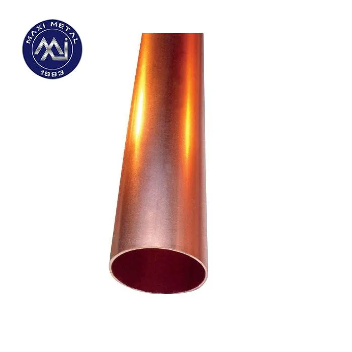 Top Quality Oxygen Free C10200 Pure Copper Round Brass Copper Tubes