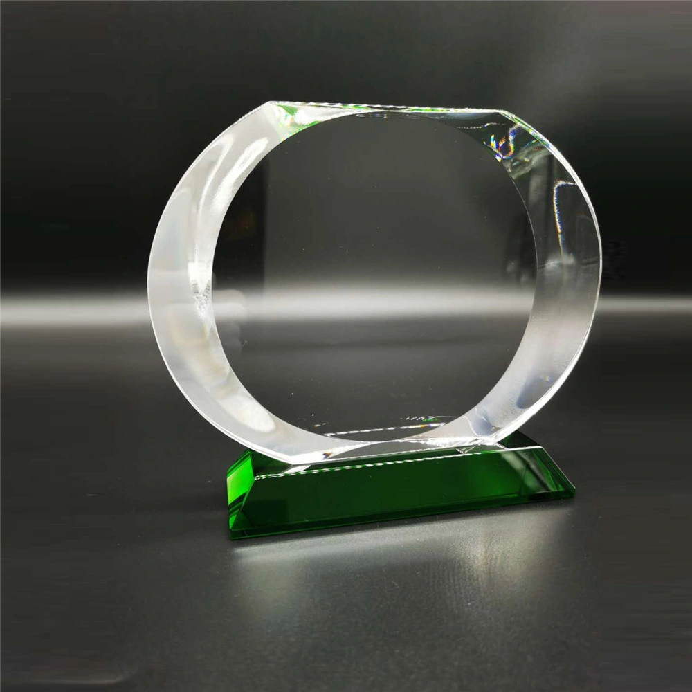 Crystal Glass Rectangle Award Trophy