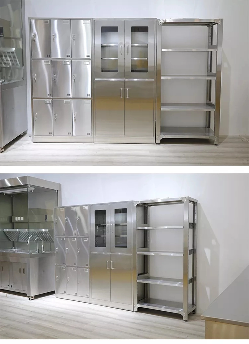 Hospital Chemical Medical Furniture Stainless Steel Storage Clinic Dangerous Medicine Storage Cabinet for Laboratory Furniture