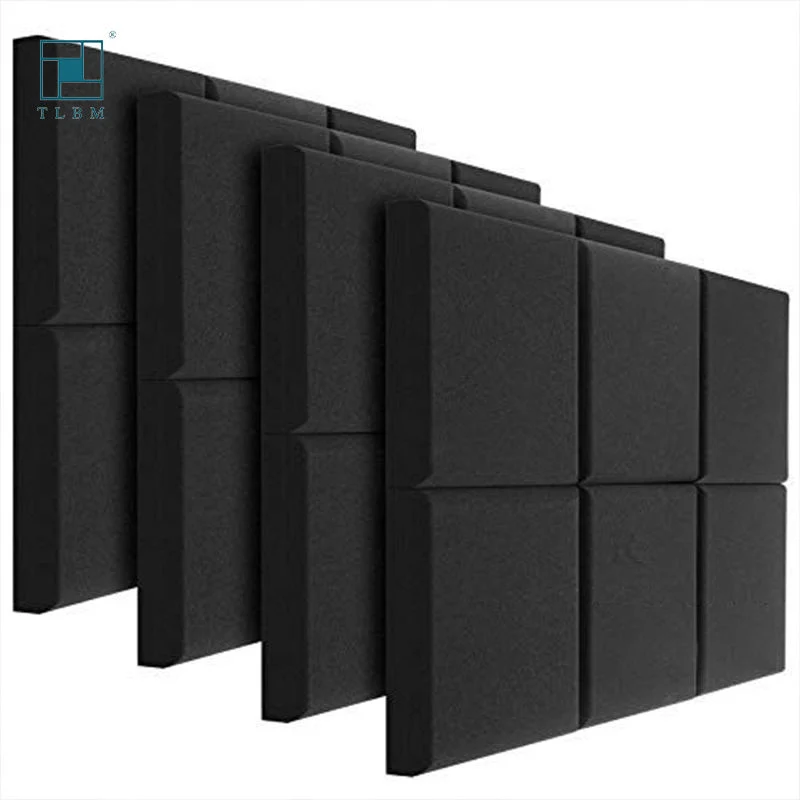 Foam Acoustic Panels Soundproof Flame Retardant Acoustic Wall Panel Studio Room Usage