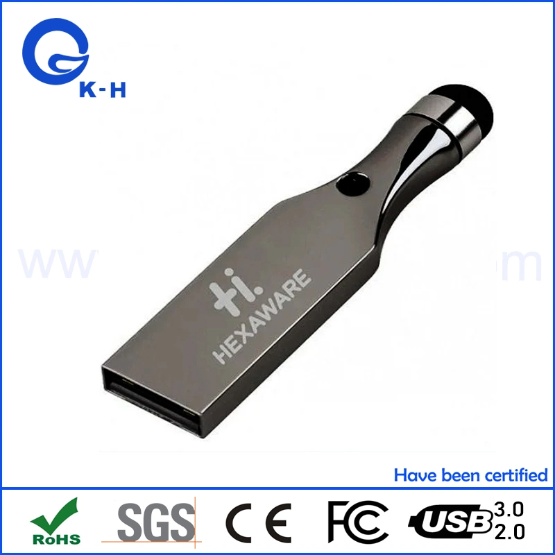 Metal Touch USB Flash Memory Storage 16GB 32GB 64GB for Mobile Phone