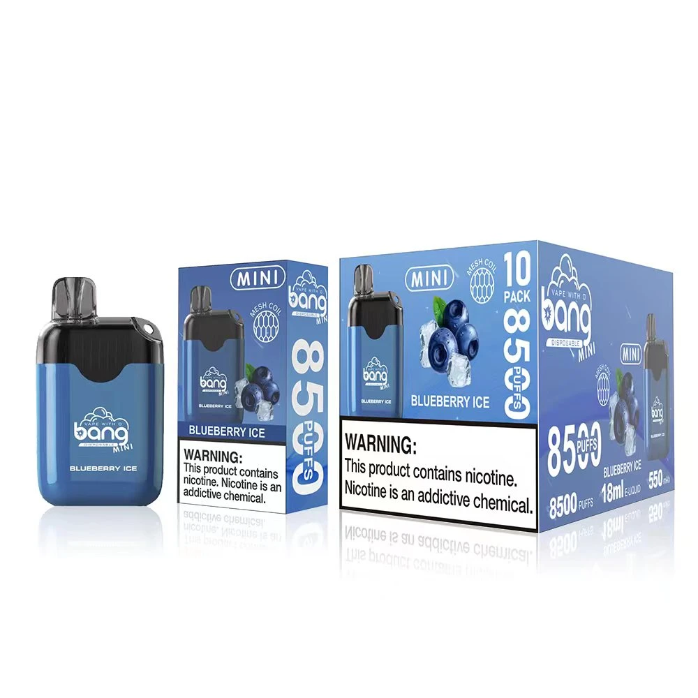 2023 New Arrival Bang Mini 8500 Puffs Wholesale Disposable Vape E Cigarette