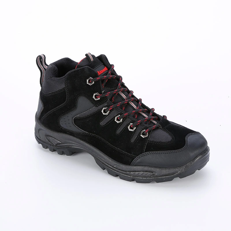 Cheap Factory Price Mountain Trekking Shoes Men Waterproof Size 28-35 Black Color