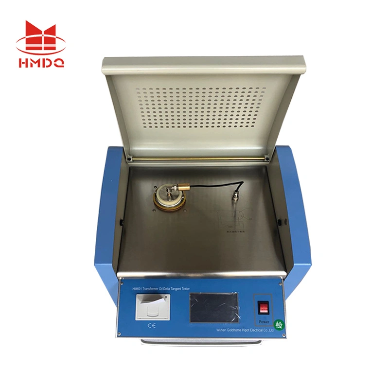 Auto Insulating Oil Resistivity Dielectric Loss Test Equipment Oil Tan Delta Tester