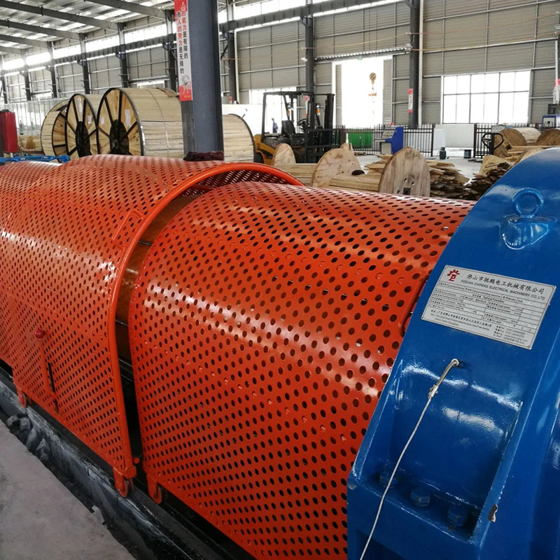 China Manufacture Big Bearing Tubular Stranding Machine 500mm Model Tubular Stranding Machine