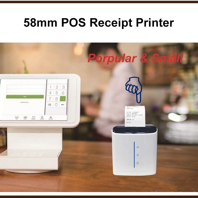 O restaurante de 2 polegadas WiFi recibo Airprint a Impressora Térmica para computação em nuvem Imprimir POS58d