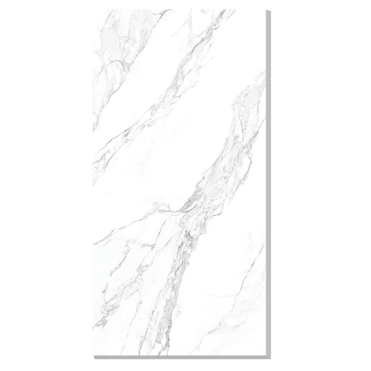 Piedra Sinterizada Bianco Satuario Slab superficie Natural para pared Panel Cuarto de baño pared de piedra Countertop Vanity Top