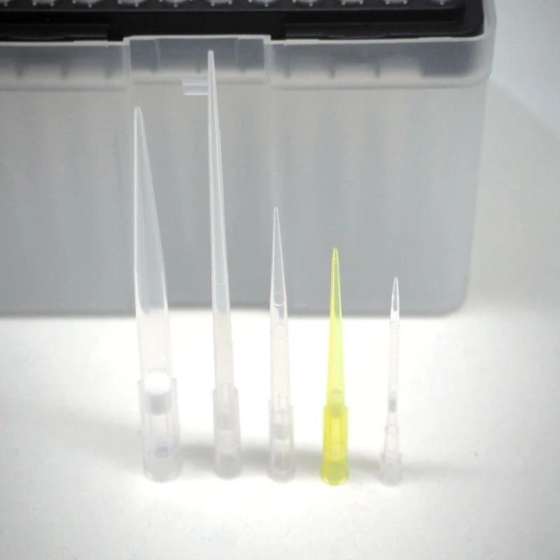 Hospital Lab Consumables Device PP Filter Pipette Tips for PCR Supplies