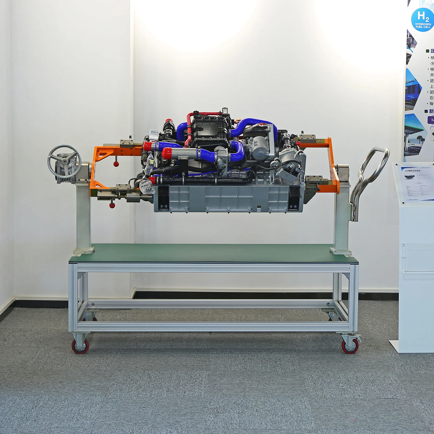 Hydrogène système d'alimentation du chariot élévateur production d'énergie du compresseur à hydrogène Système de production d'énergie système de combustion d'hydrogène moteur générateur de soutien