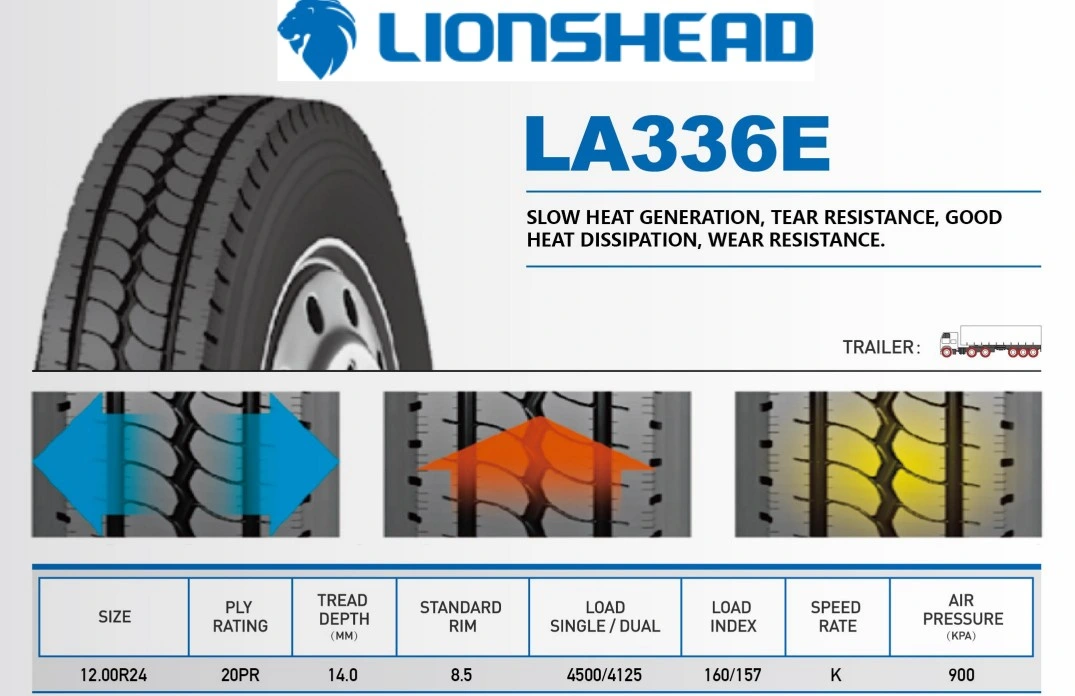 Radial Truck Tires 12.00r24 Inner Tube off Road Truck Tires