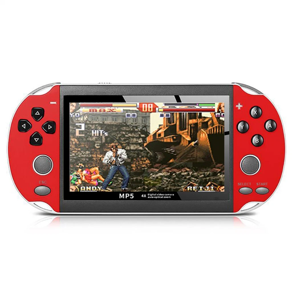 X7 4.3inch Builtin 1000games Handheld Video Game Console