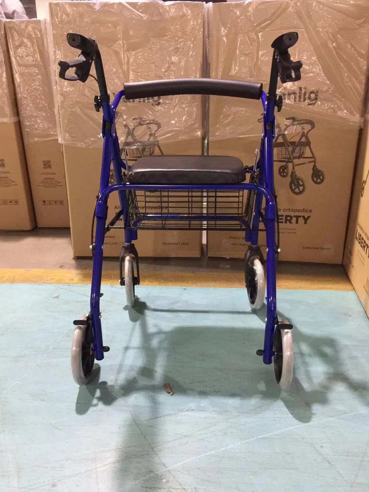 China Manufacturer of Medical Rehabilitation Rollator Bme881