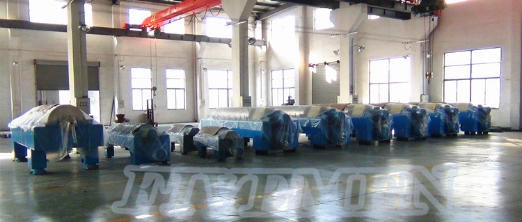 Horizontal Screw Two Phase Sludge Dewatering Decanter Centrifuge / Oil Sludge Centrifuge