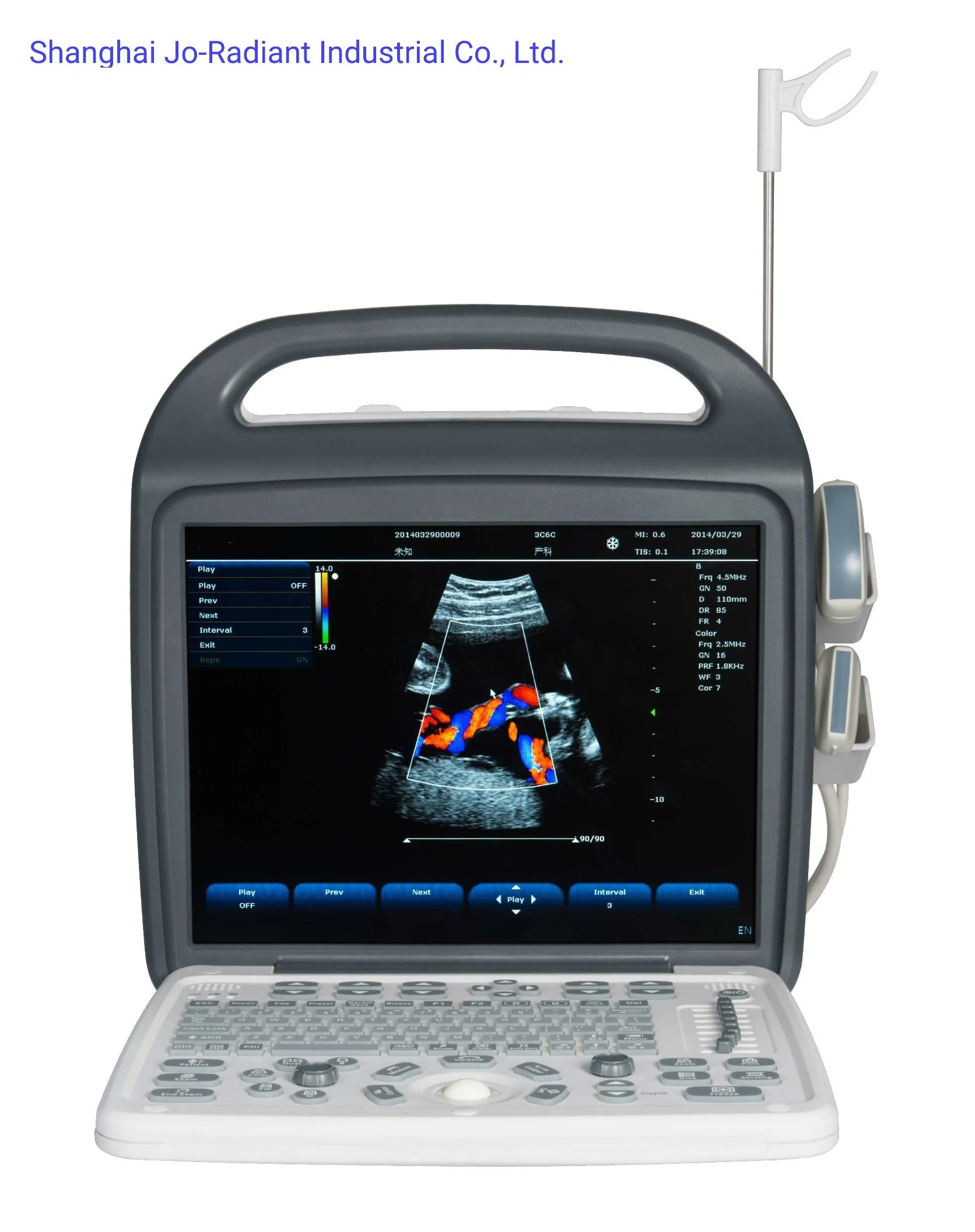 2019 Best Choice Portable Vaginal Color Doppler Ultrasound Scanner