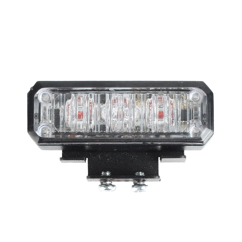 Amber White LED Strobe Lights for Trucks Emergency Strobe Lights Kits for Construction Vehicles