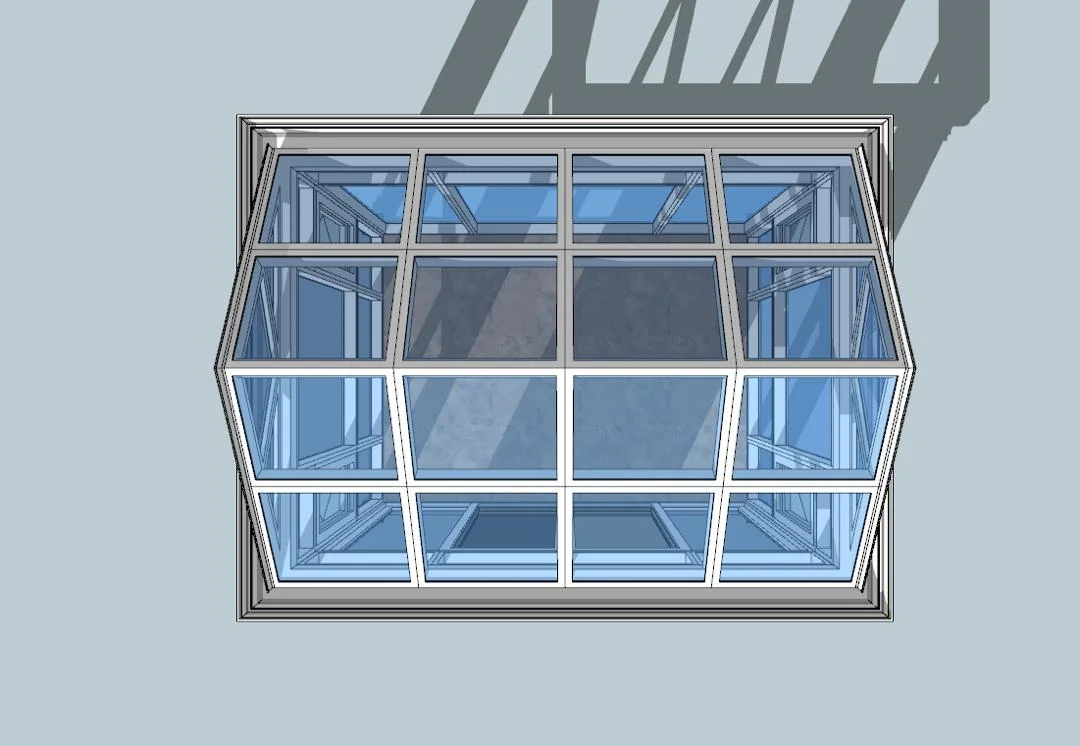 Sunroom de aluminio/aluminio (sala Sunshine) Y Jardín de Invierno y Casa del Sol (TS-613)