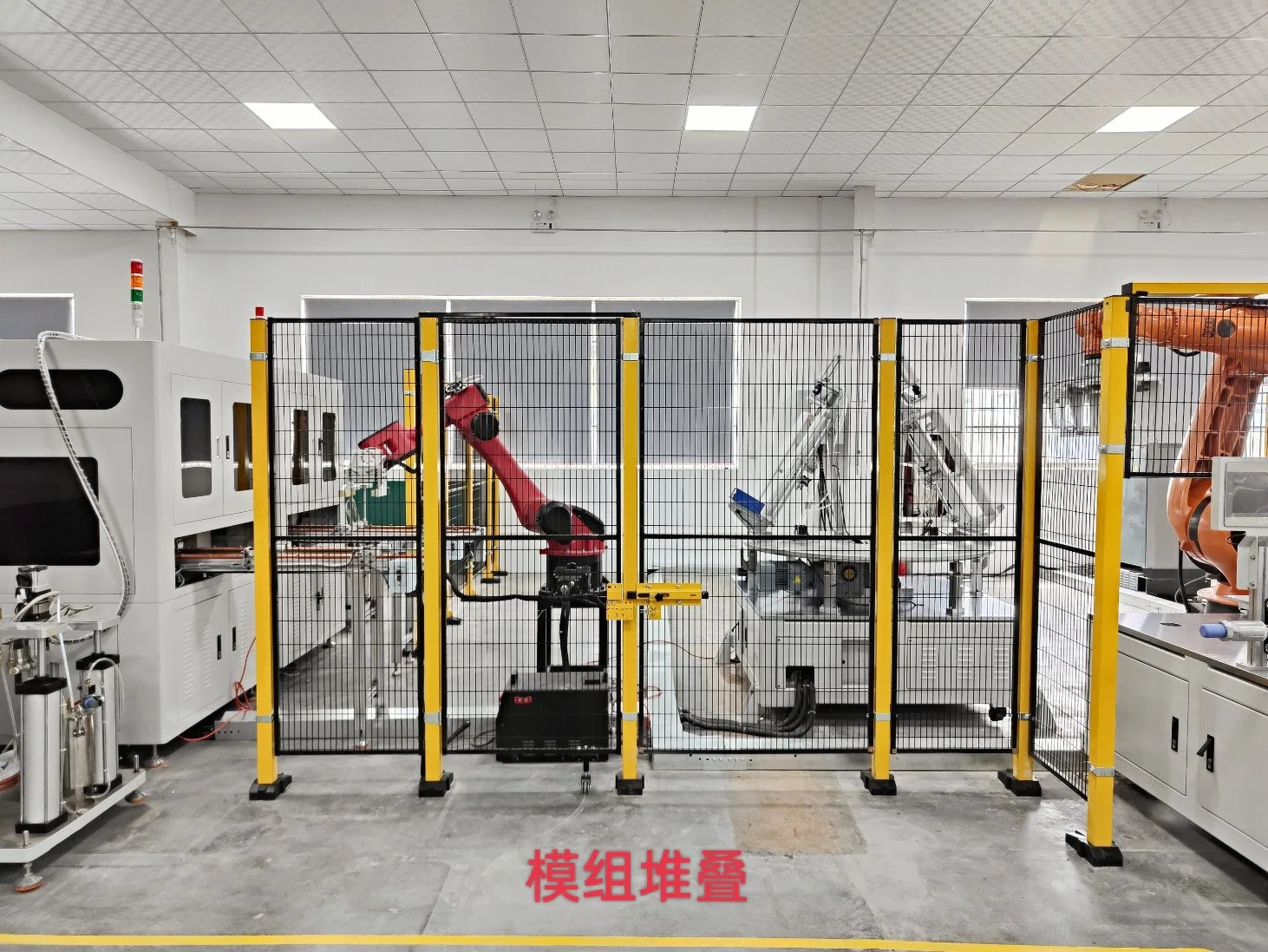 Lithium Ion Battery Assembly Line Customize Prismatic Cell Assembly Equipment Full Set