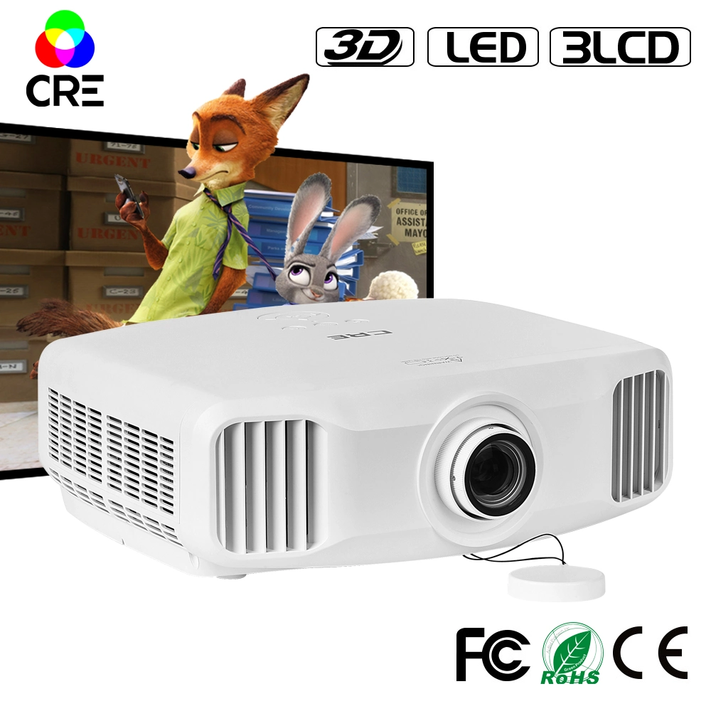 LED 3LCD Full 1080P Home Theater Projector