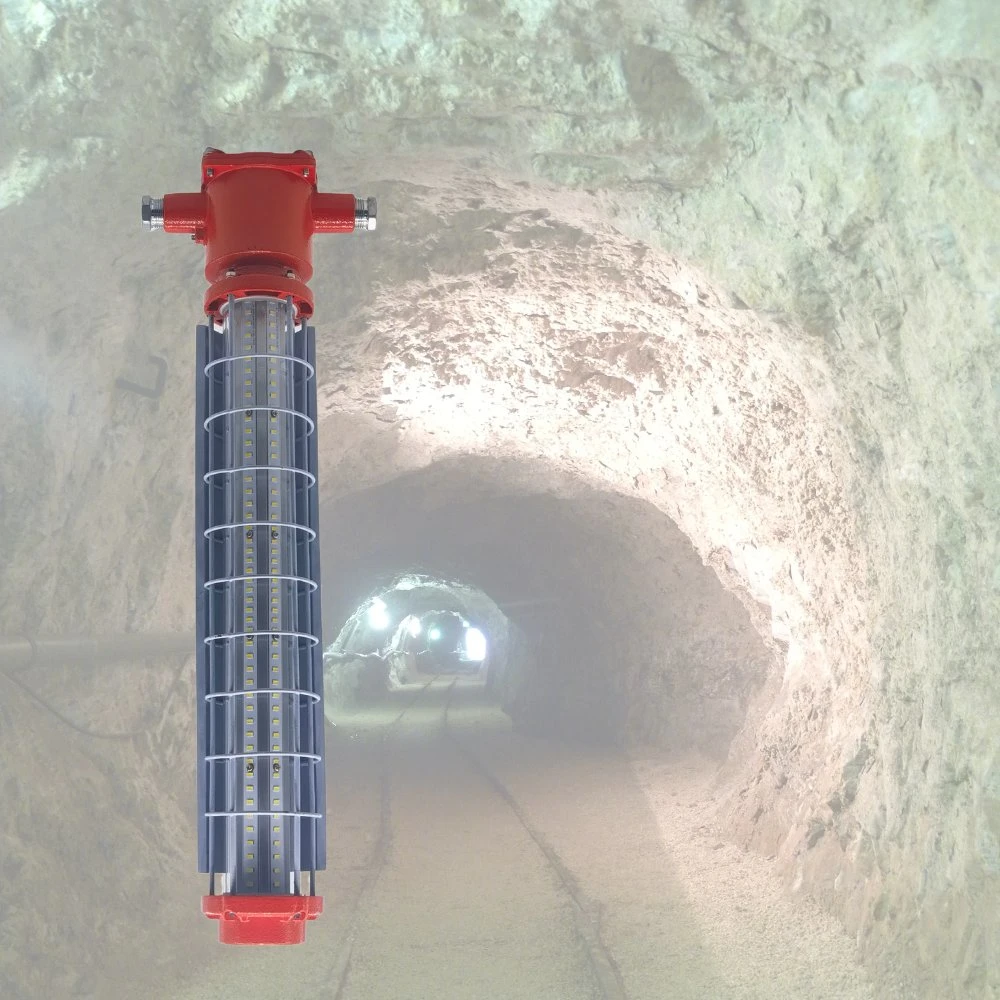 Заводская цена Сертификация ATEX 18W IK10 2000K-7000K Нефтегазовая промышленность Взрывобезопасное освещение туннеля для горнодобывающей промышленности СПГ