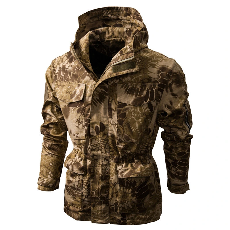 Waterproof Multifunctional Tactical Hooded Camouflage Jacket