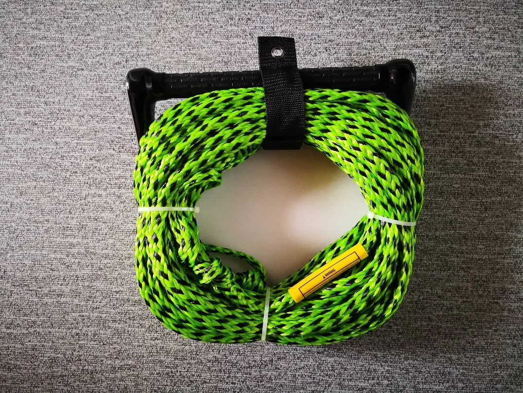 Water Sports Rope with Poly Hollow Braided Construction