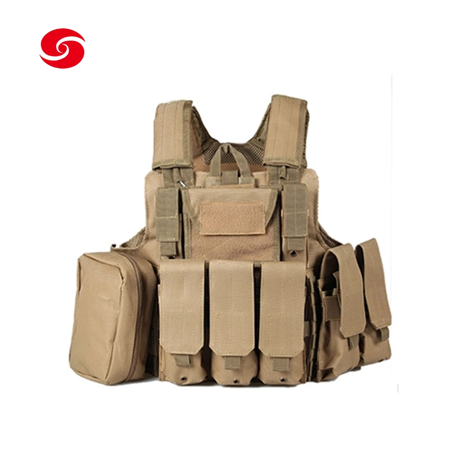 Gilet tactique militaire à ouverture rapide personnalisé avec pochettes Bullet