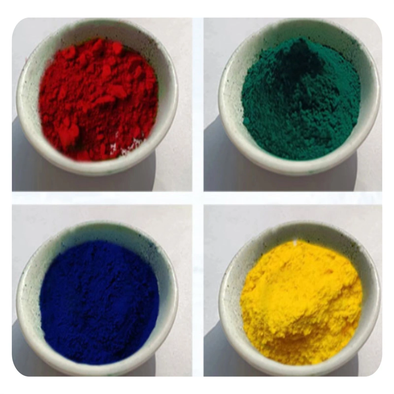 Pigments organiques pour plastique Masterbatch colorant phtalocyanine Vert