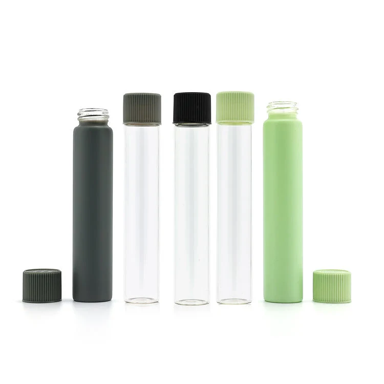 110mm Factory Supply Pharmaceutical Packaging Push Down and Turn Glass Tube