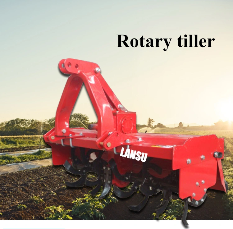 Rotary Tiller Cultivator for Sale Farm Machine Mini Power Tractor