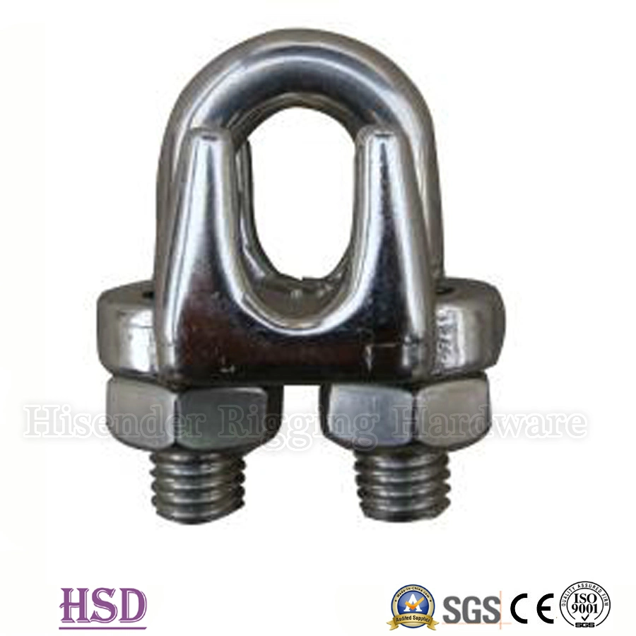 Rigging Hardware Zinc Plated Cast Iron DIN741 Cable Clamps