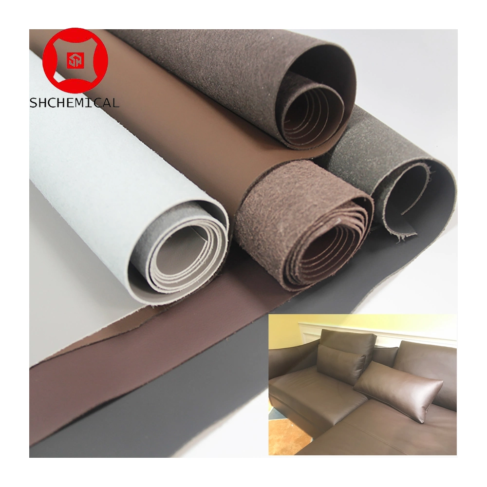 Wear-Resistant Tough PU Artificial Microfiber Furniture Leather