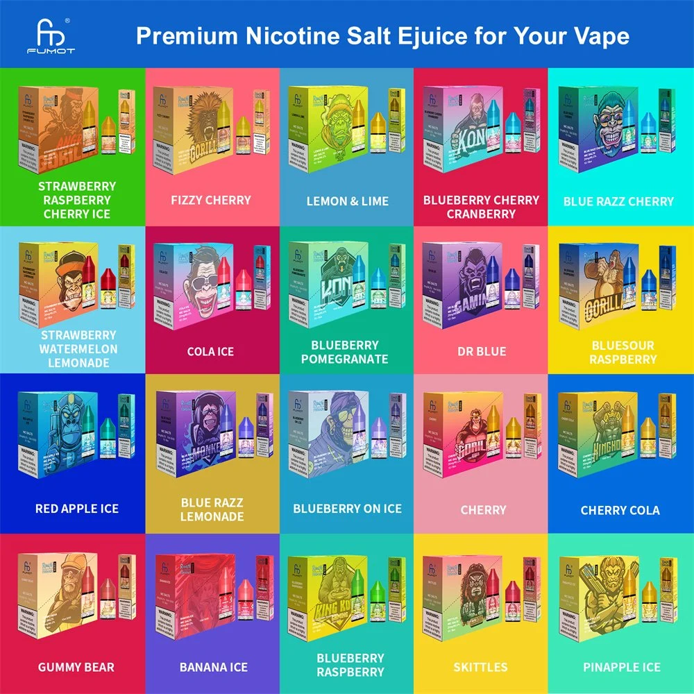 Sal de la nicotina Ejuice Premium 36 sabrosos sabores Vape líquido para cigarros sabor E LÍQUIDO CRISTAL con 36 Flavore Cigaret Fumot Randm Tornado Ejuice 7000