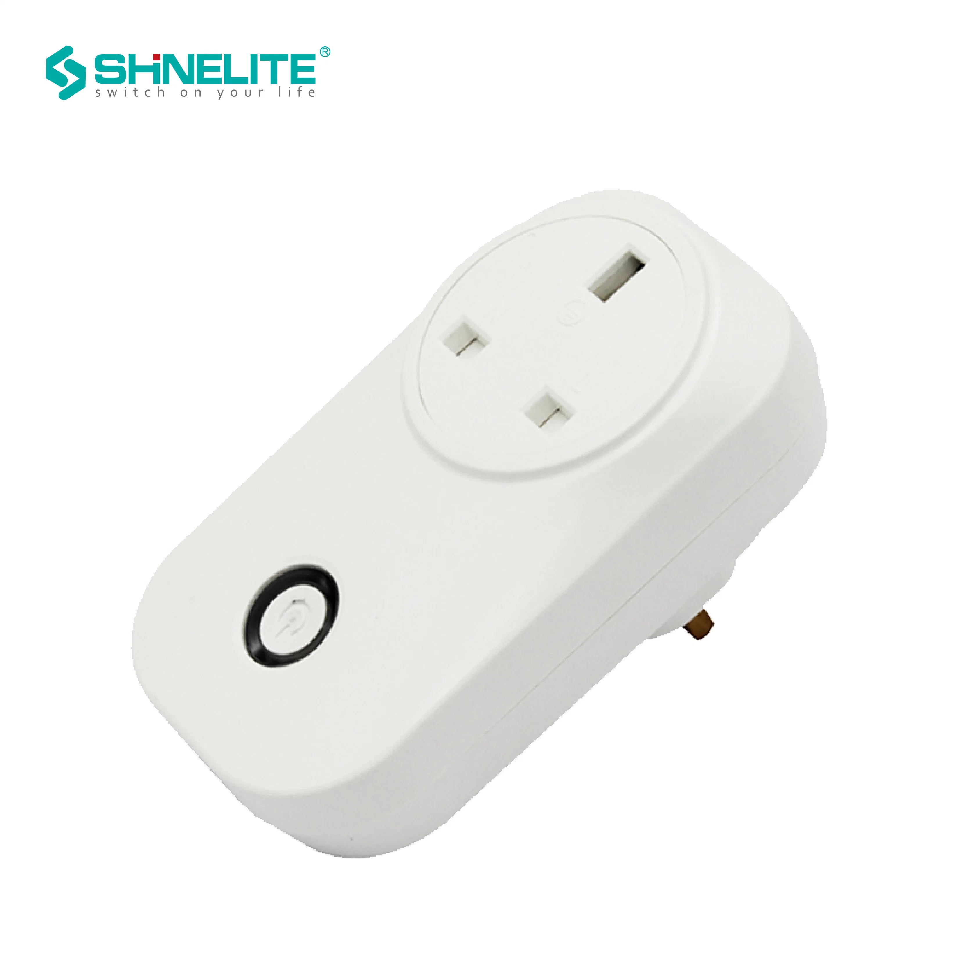 Fast Delivery WiFi Power Electrical Plug and Socket Work with Tuya APP Smart Life