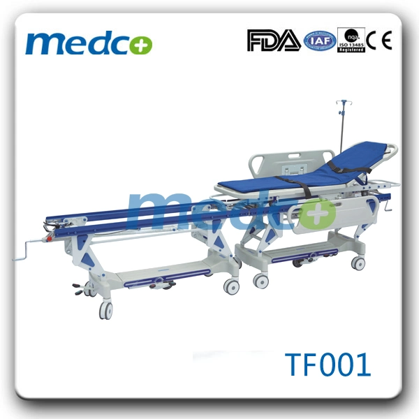 Medical Equipment Transportation Operation Connecting Stretcher Trolley Cart for Emergency