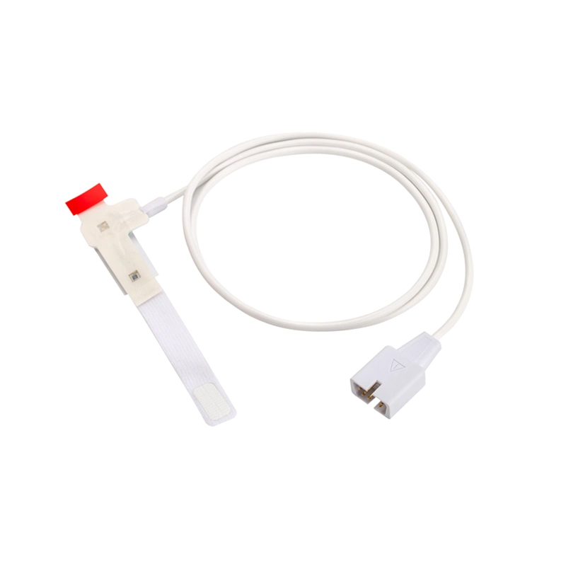 Healthcare Disposable SpO2 Transducer Adult SpO2 White Foam Sensor for Nellcor 7pin