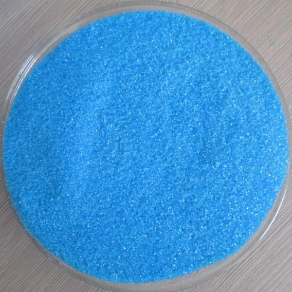 الصين تبيع مسحوق النحاس الأزرق كبريتات النحاس 99 ٪ إضافات التغذية CAS : 7758-99-8 مع SGS