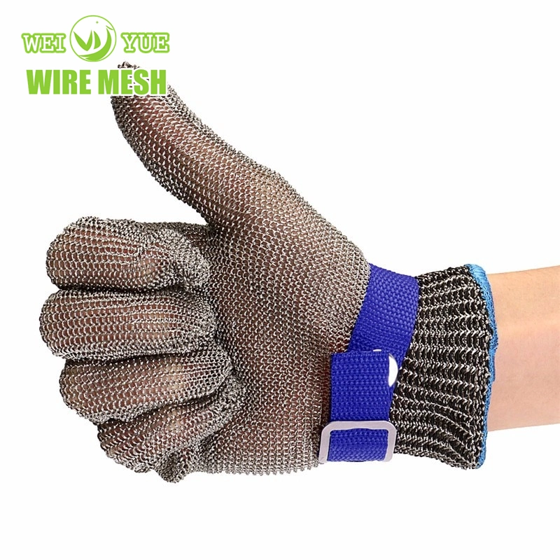 Acero inoxidable Microwire 304/304L/316/316L puede ser utilizado en la industria textil como un hilo especial para el cable de acero de guantes Cut-Resistant