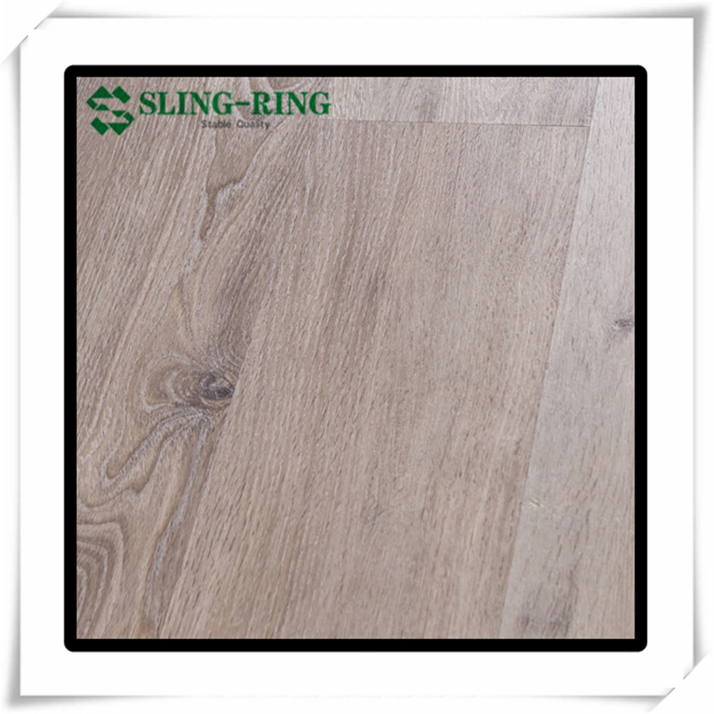 100 % étanche Revêtement de sol en vinyle vinyle spc/spc/PVC/LVT Flooring Eir vierge 100 % de surface, antidérapant, avec EVA/IXPE thibaudes