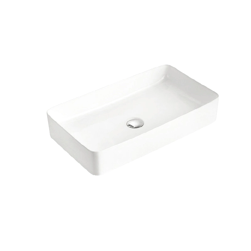 Counter Top Grade Tap Hole Bathroom Basin Sink Ceramic Wash Basin