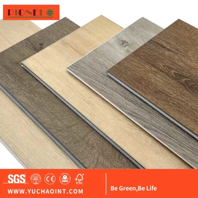 De plástico/Madeira/Composite/Hybrid/Engineered Spclaminate/estratificados/ Borracha Vinil Luxo Parquet Mosaico plank andar