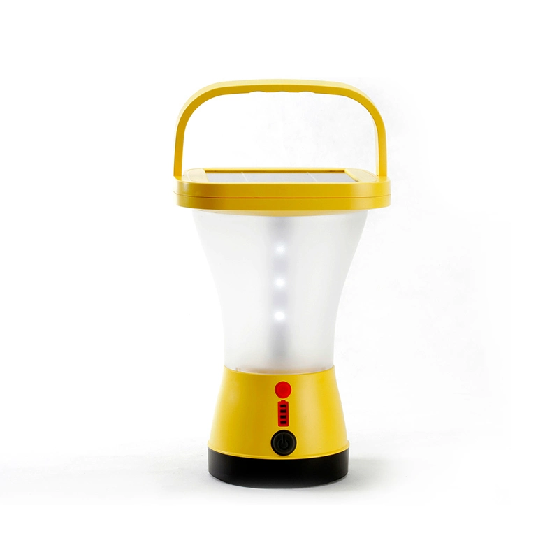 360 Grad Solar Laterne mit Telefon Ladegerät Mini Solar Laterne Lampe