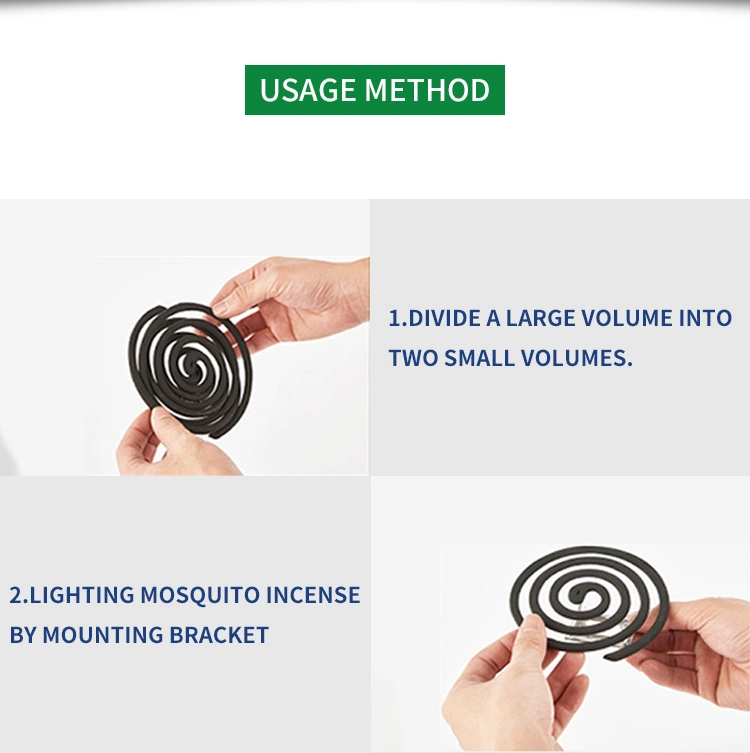 El control de plagas de mosquitos negro ecológica incienso asesino de la mosca de la bobina