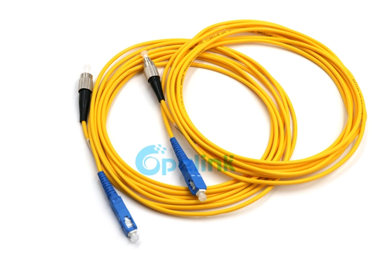 Ultra-Durable Sc-FC/Upc Sm Simplex 9/125 Fiber Optic Patchcord