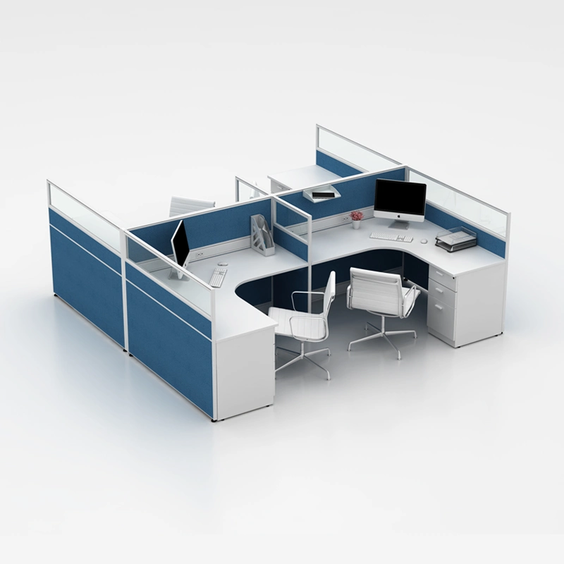 Werkraum Tisch U-Form Office Desk Modular Workstation Möbel