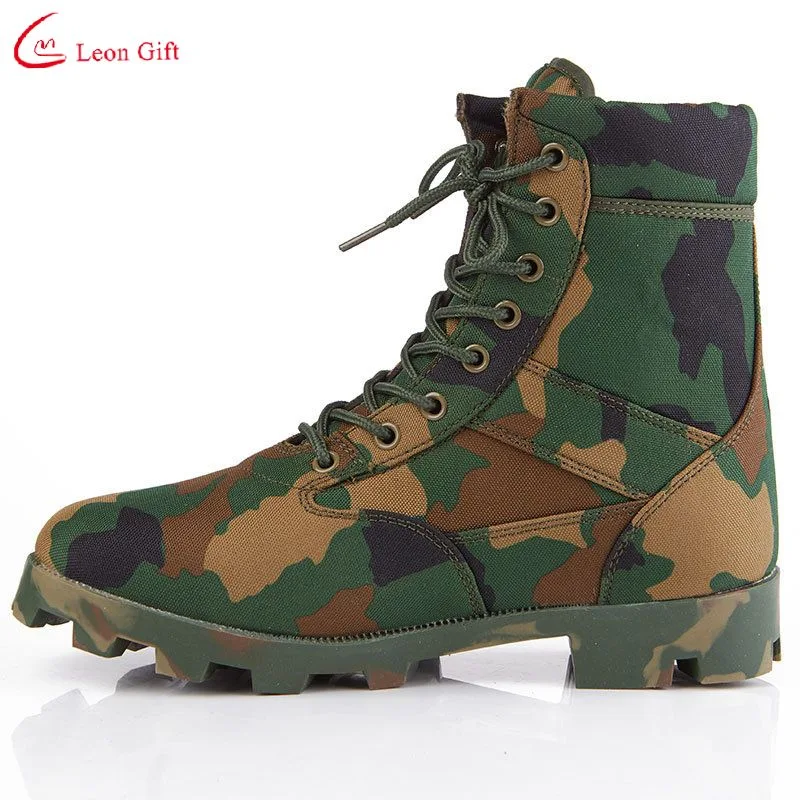 Factory Custom Desert High Top Us Combat Boots Outdoor Camouflage Tactical Hiking Boots  