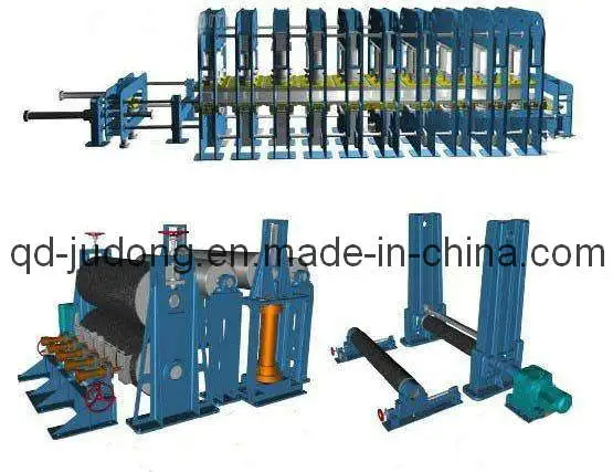 Steel Wire Conveyor Belt Vulcanizing Line