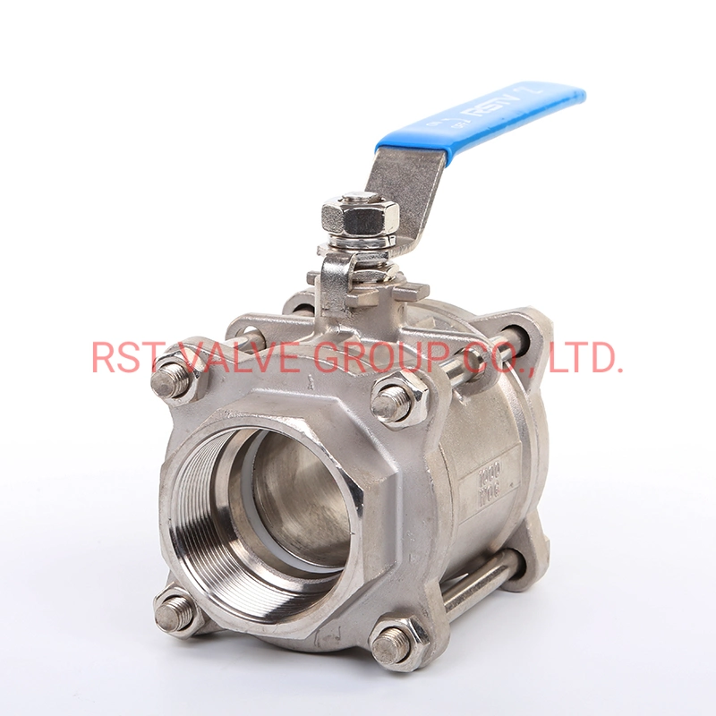 3PC Ball Valve with ISO 5211 Pad From 1/2" -4"