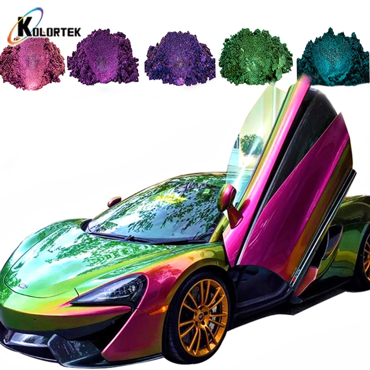 Kolortek Super Hyper Shift Chameleon Pigment Powder for Paint Coatings
